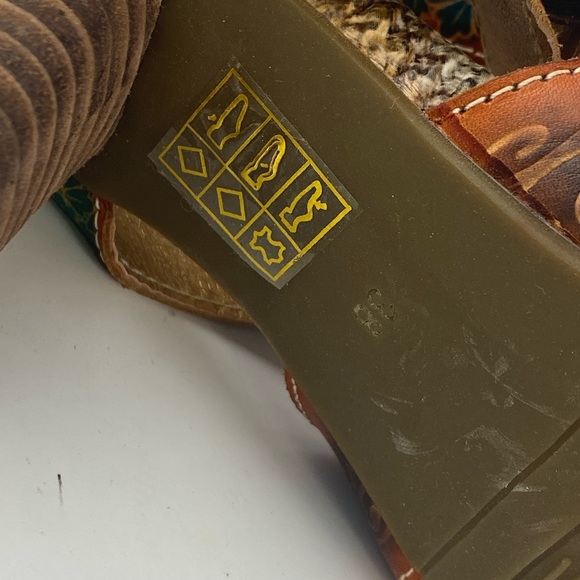 Italmoda Slip on Heel Sandals Made in Italy Sz 38 - Picture 5 of 8